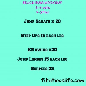 BeachBum,Workout